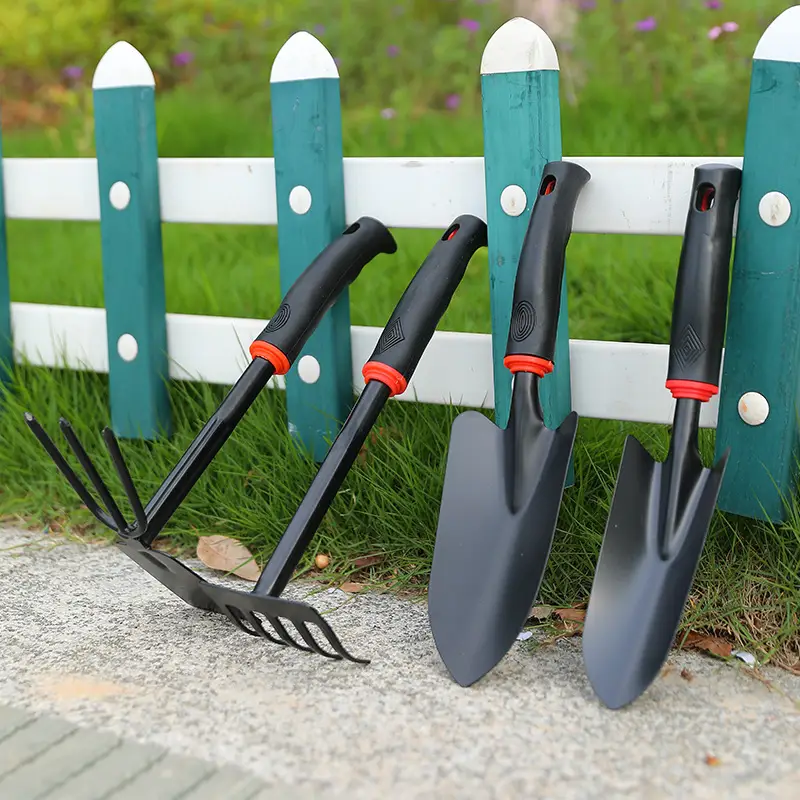 Shovel, Shovel, Small Shovel, Flower Planting Tool, Three-piece Set, Small Rake, Small Hoe, Shovel, Sea Gardening, Vegetable Planting and Weeding
