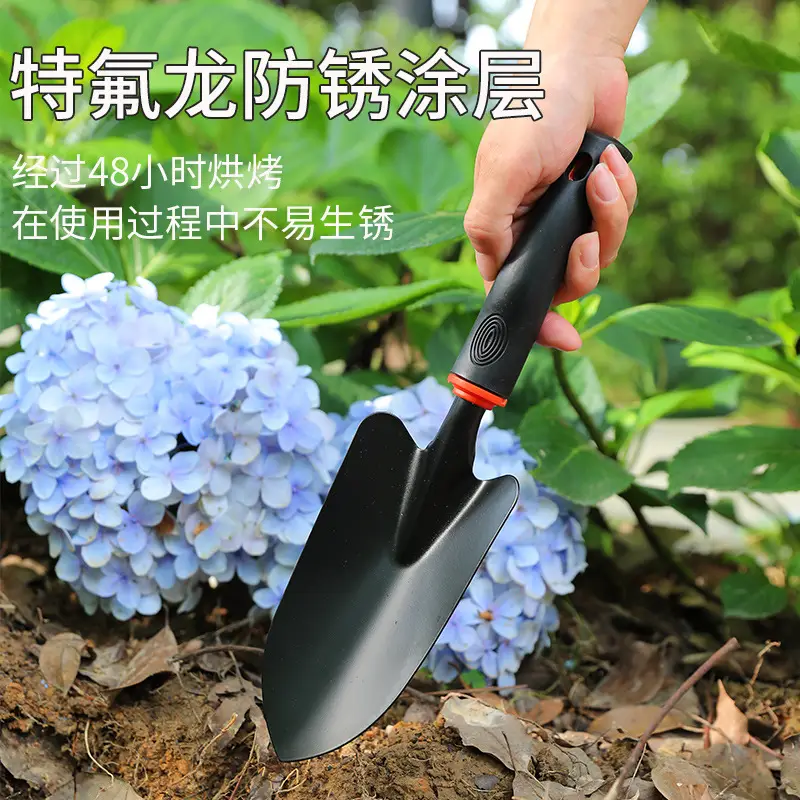 Shovel, Shovel, Small Shovel, Flower Planting Tool, Three-piece Set, Small Rake, Small Hoe, Shovel, Sea Gardening, Vegetable Planting and Weeding