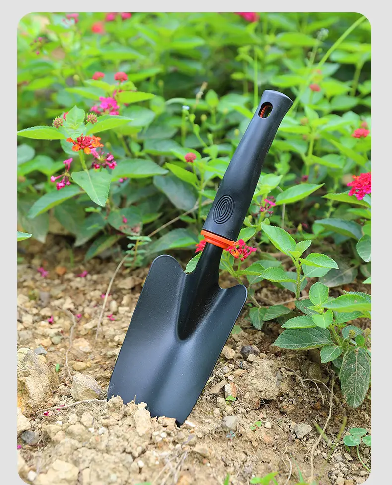 Shovel, Shovel, Small Shovel, Flower Planting Tool, Three-piece Set, Small Rake, Small Hoe, Shovel, Sea Gardening, Vegetable Planting and Weeding — feature 12