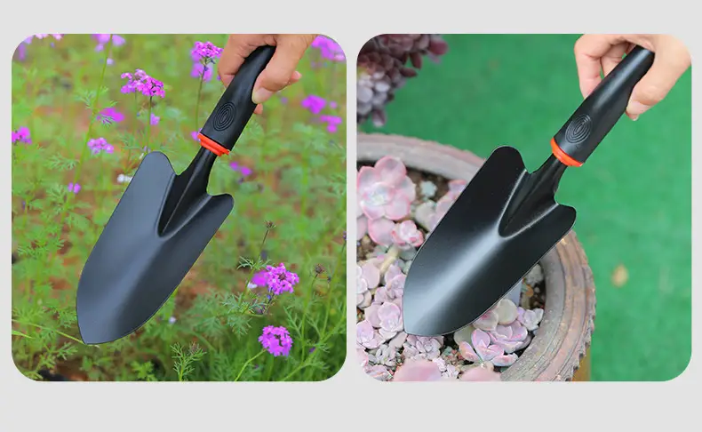 Shovel, Shovel, Small Shovel, Flower Planting Tool, Three-piece Set, Small Rake, Small Hoe, Shovel, Sea Gardening, Vegetable Planting and Weeding — feature 13