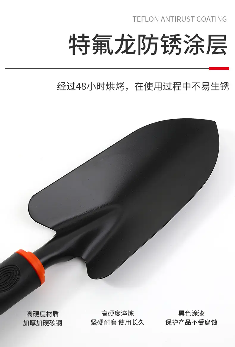 Shovel, Shovel, Small Shovel, Flower Planting Tool, Three-piece Set, Small Rake, Small Hoe, Shovel, Sea Gardening, Vegetable Planting and Weeding — feature 5
