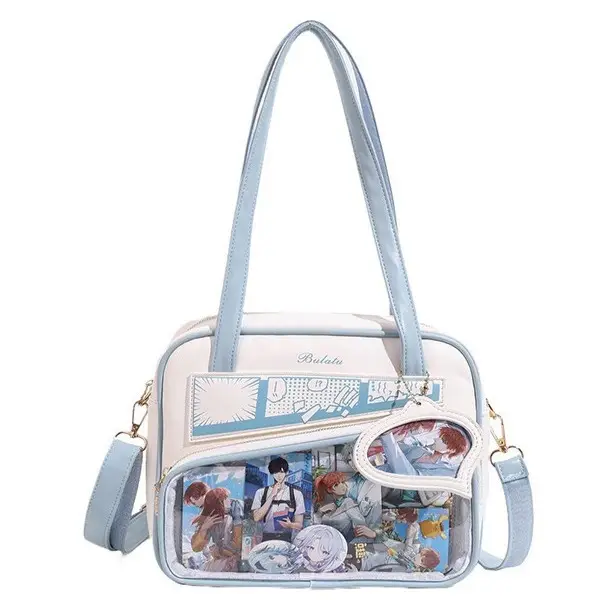 Japanese Painful Bag for Girls Transparent Bar Bag - Image 8