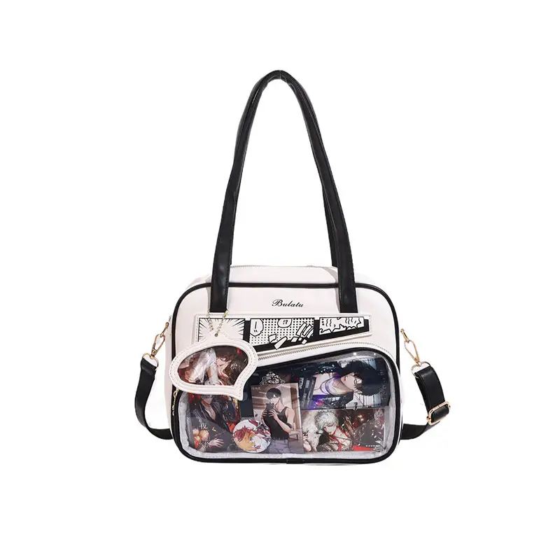Japanese Painful Bag for Girls Transparent Bar Bag - Image 2