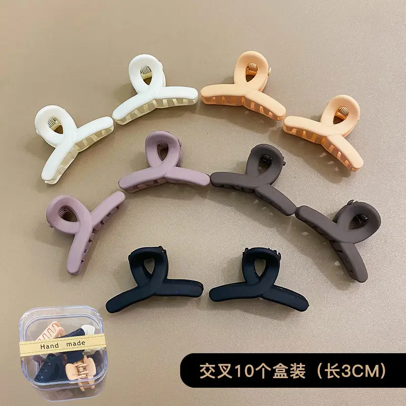 Cross-border Cute Hairpin Box 10 Pcs Grabber Bangs