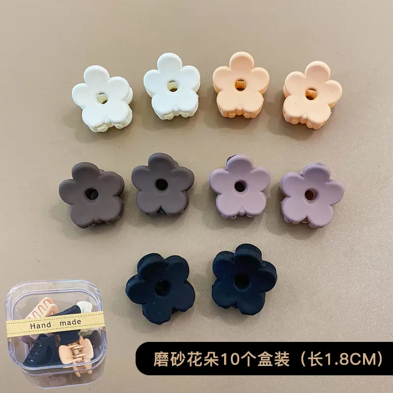 Cross-border Cute Hairpin Box 10 Pcs Grabber Bangs
