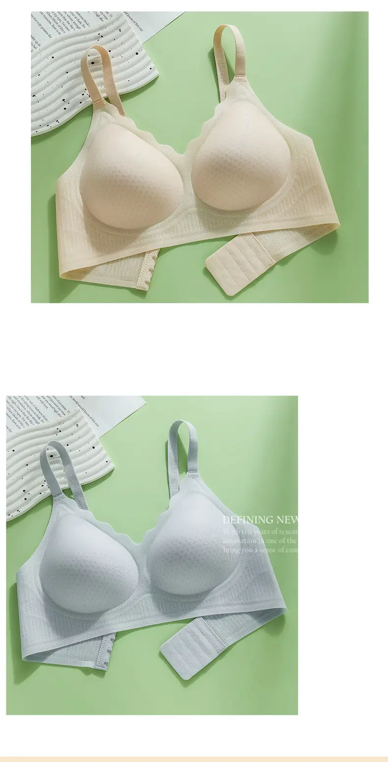 Black Traceless Bra for Women Summer Wear — feature 12