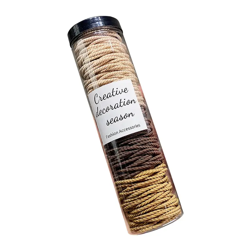Basic Seamless Hair Ring Thread Non-Slip Rope - Image 29