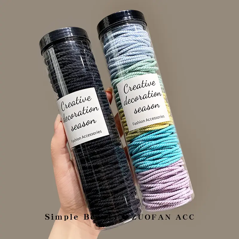 Basic Seamless Hair Ring Thread Non-Slip Rope - Image 10