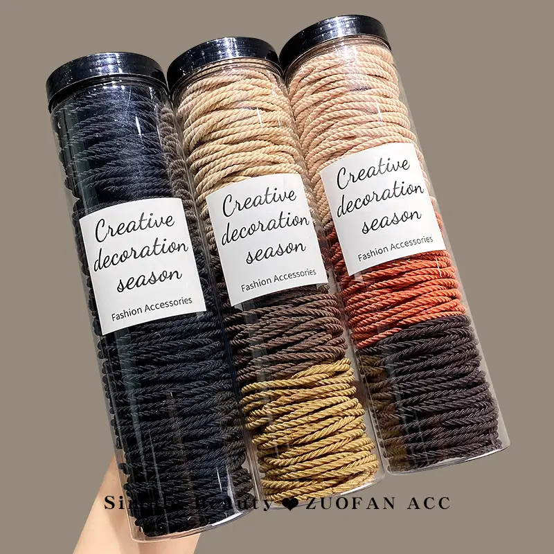 Basic Seamless Hair Ring Thread Non-Slip Rope - Image 18