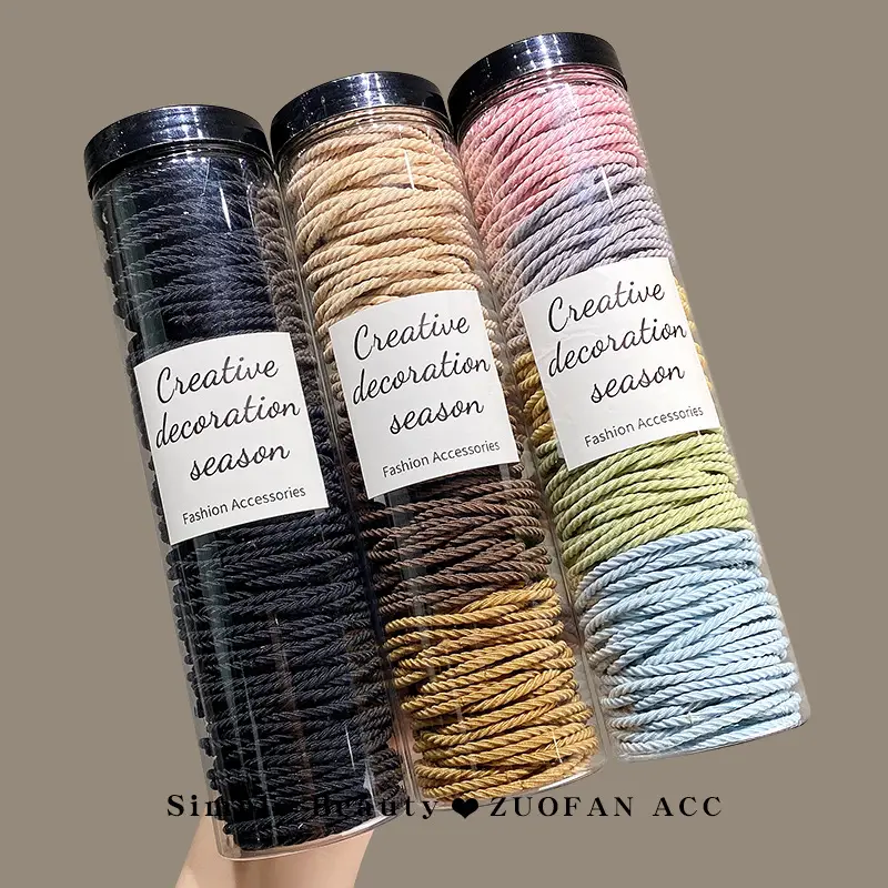Basic Seamless Hair Ring Thread Non-Slip Rope - Image 19