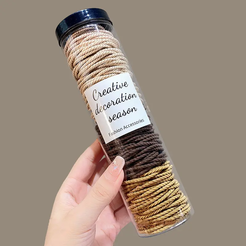 Basic Seamless Hair Ring Thread Non-Slip Rope - Image 2