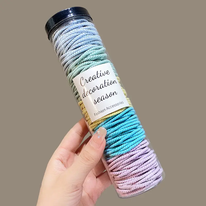Basic Seamless Hair Ring Thread Non-Slip Rope - Image 5