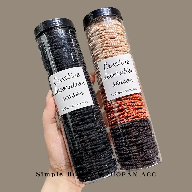 Basic Seamless Hair Ring Thread Non-Slip Rope - Image 8