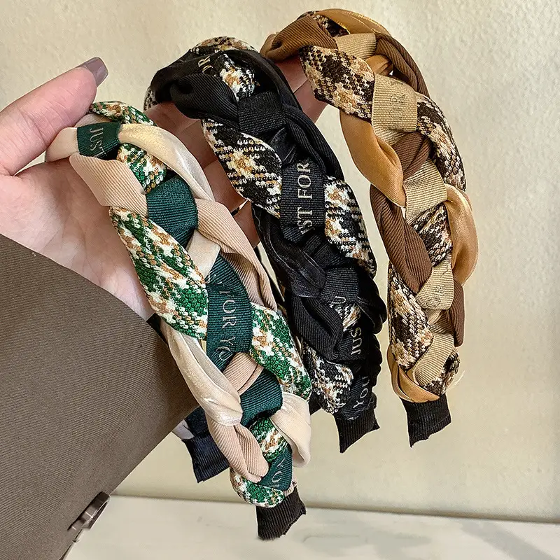 Free Shipping Hair Bands for Women Green Black - Image 6