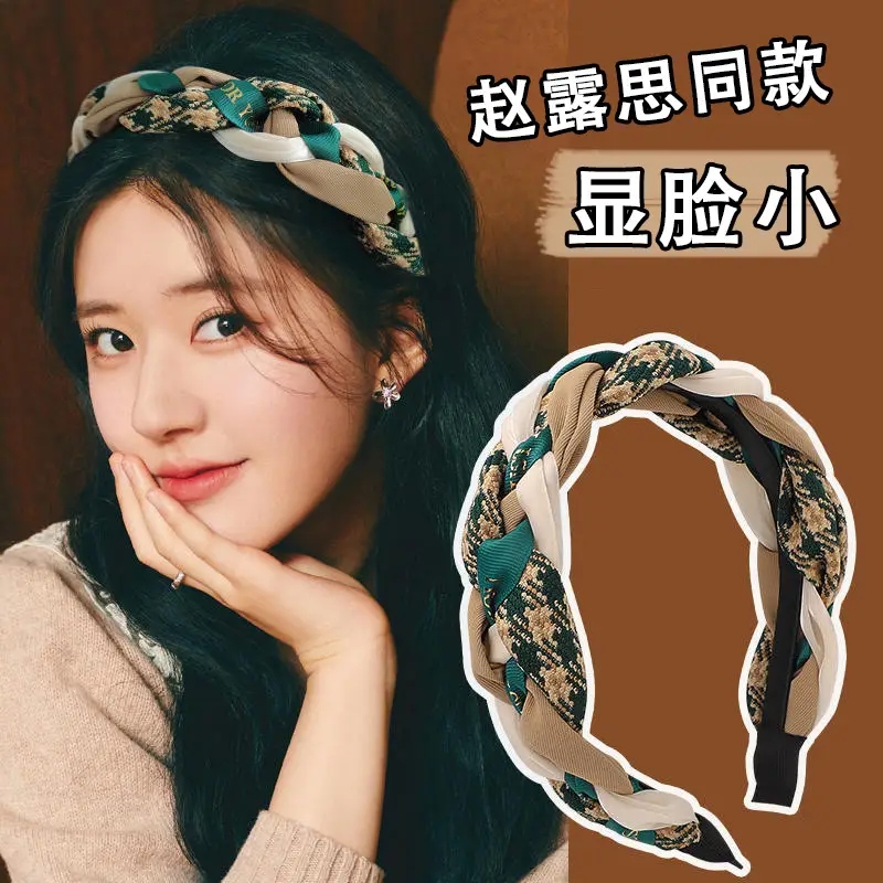 Free Shipping Hair Bands for Women Green Black - Image 2