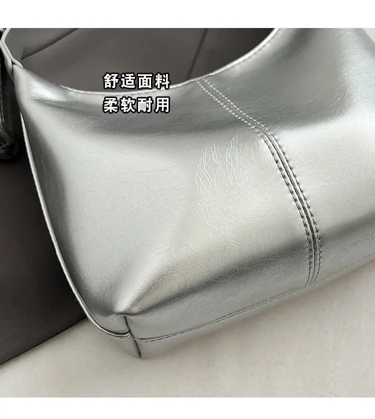 Women Crossbody Bag White Leather 2024 Summer — feature 3