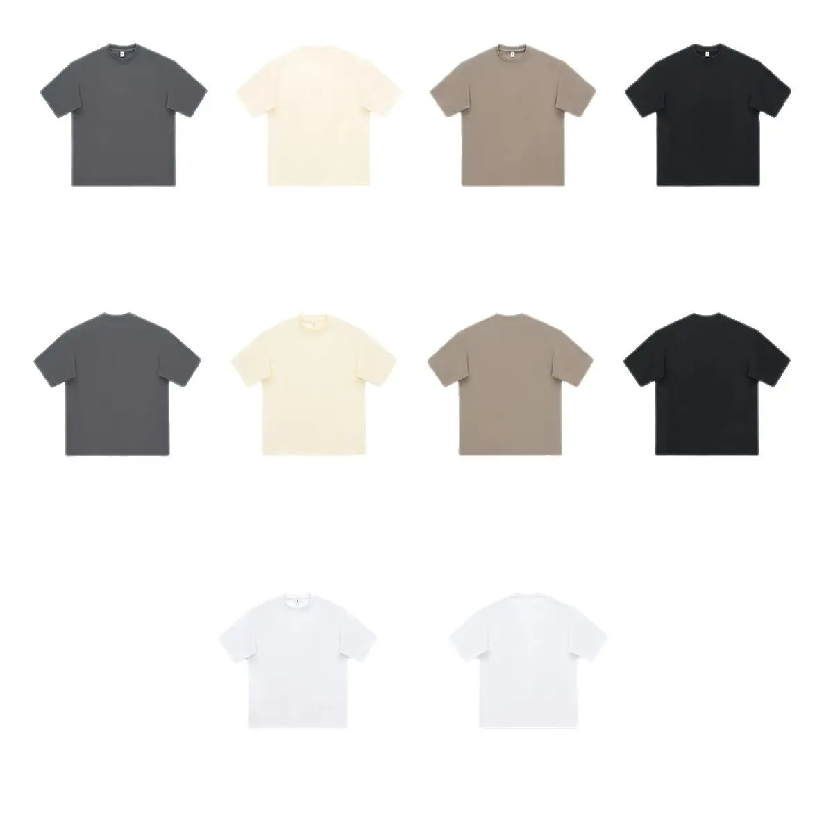 Kite Men Grey Cotton T-Shirt Short Sleeve - Image 10
