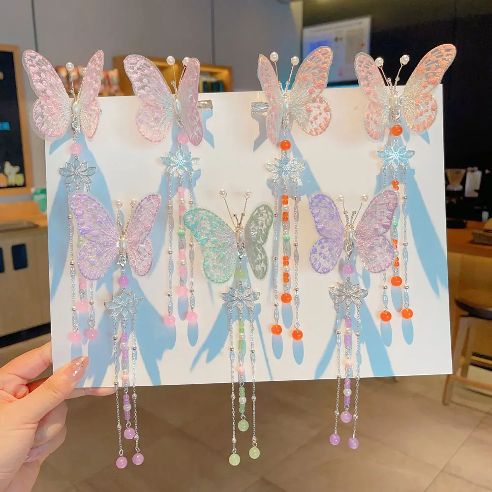 Fairy Hanfu Hairpin with Tassels for Girls — feature 11