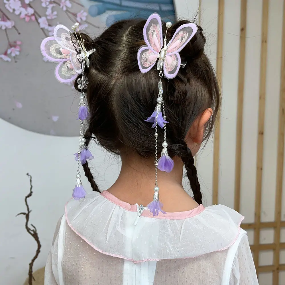 Fairy Hanfu Hairpin with Tassels for Girls — feature 12