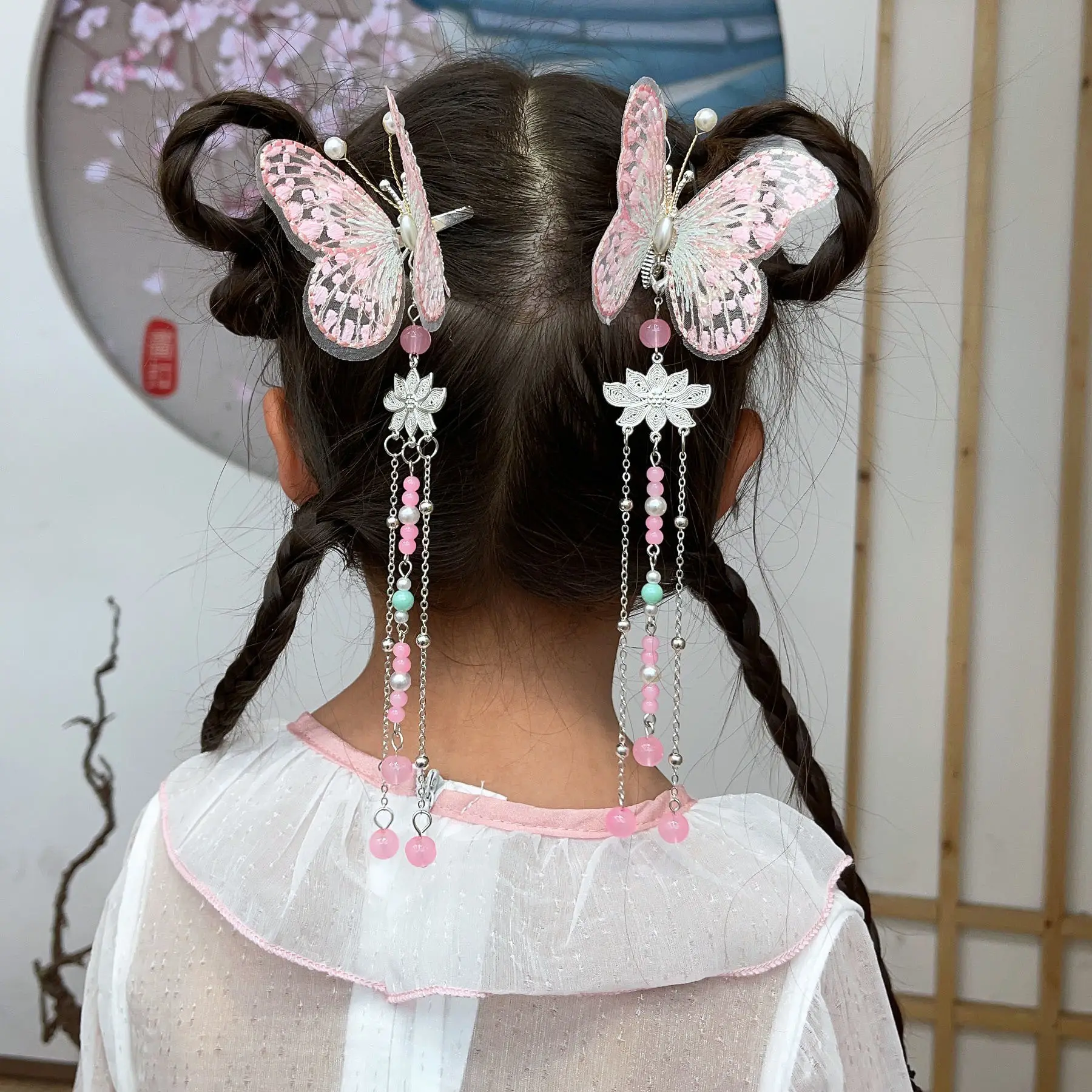 Fairy Hanfu Hairpin with Tassels for Girls — feature 14