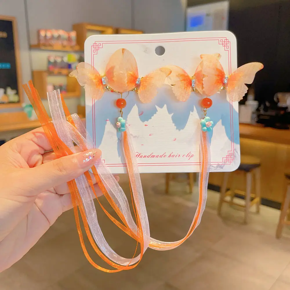 Fairy Hanfu Hairpin with Tassels for Girls