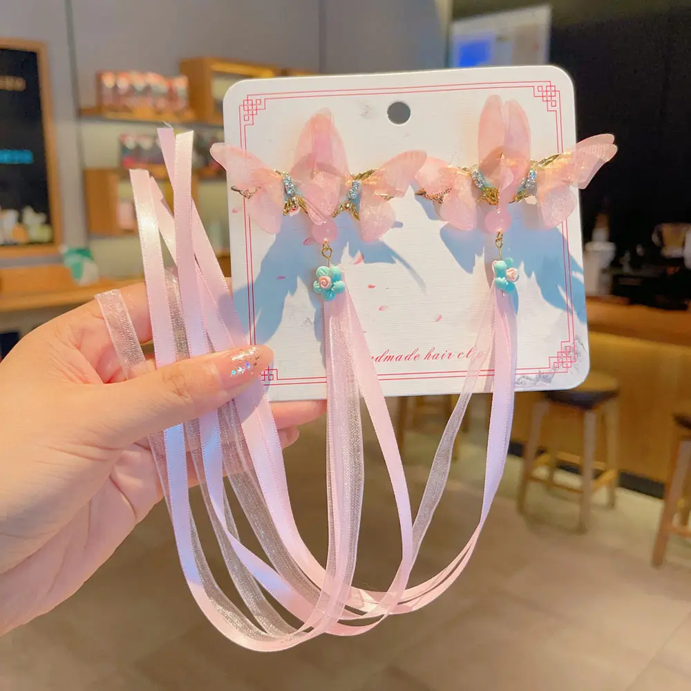 Fairy Hanfu Hairpin with Tassels for Girls