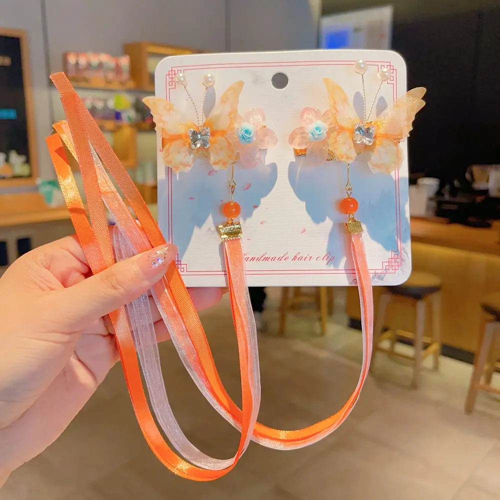Fairy Hanfu Hairpin with Tassels for Girls