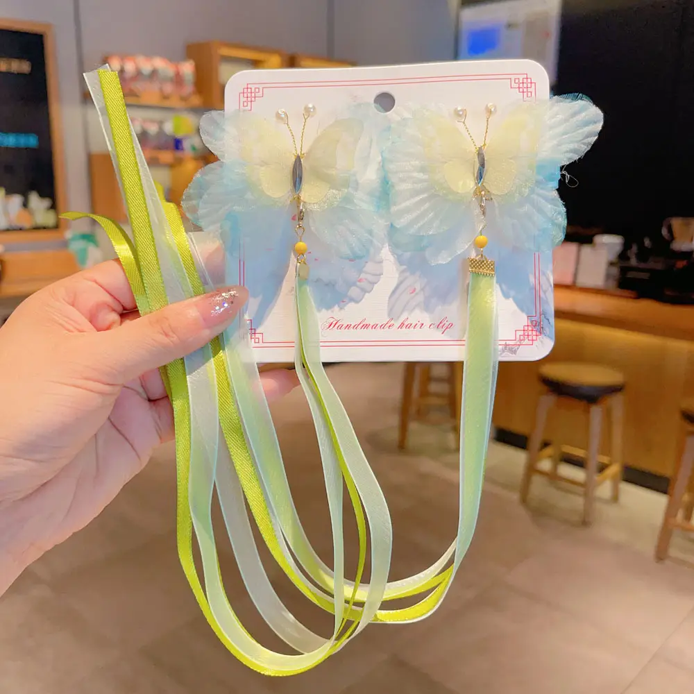 Fairy Hanfu Hairpin with Tassels for Girls