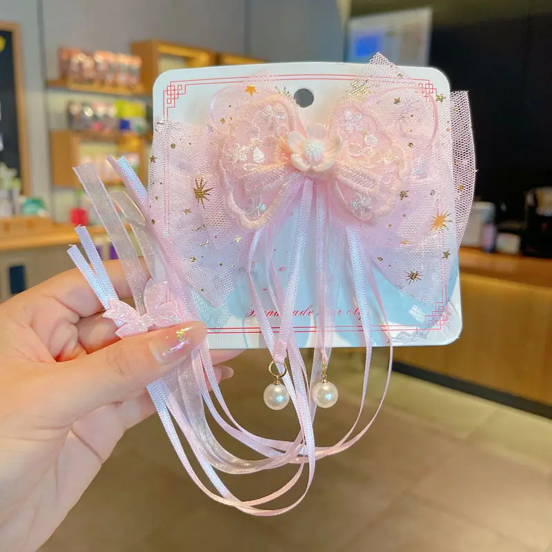 Fairy Hanfu Hairpin with Tassels for Girls