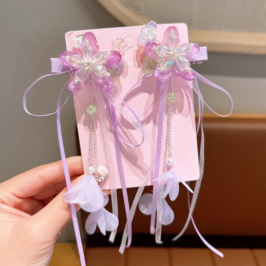 Fairy Hanfu Hairpin with Tassels for Girls