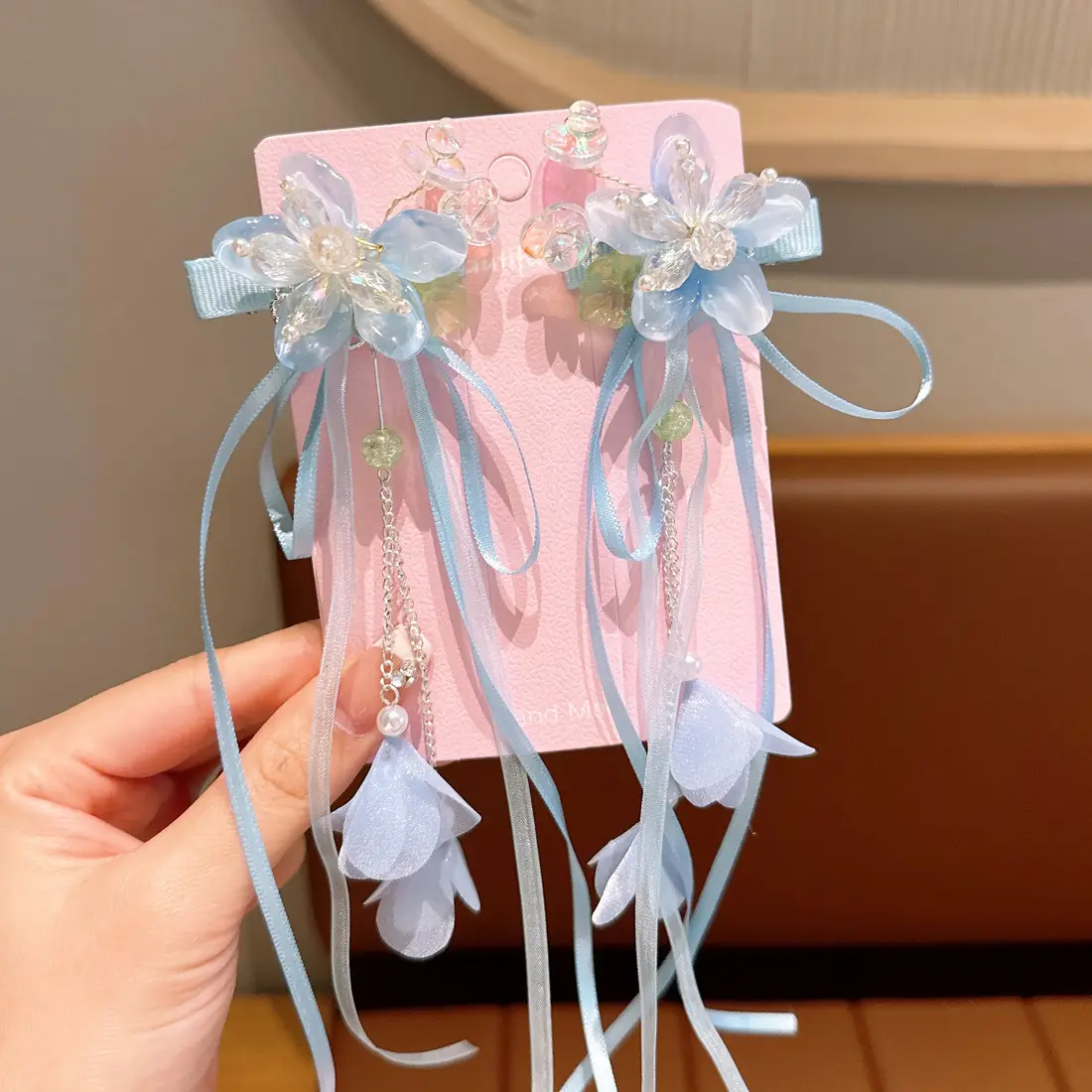 Fairy Hanfu Hairpin with Tassels for Girls