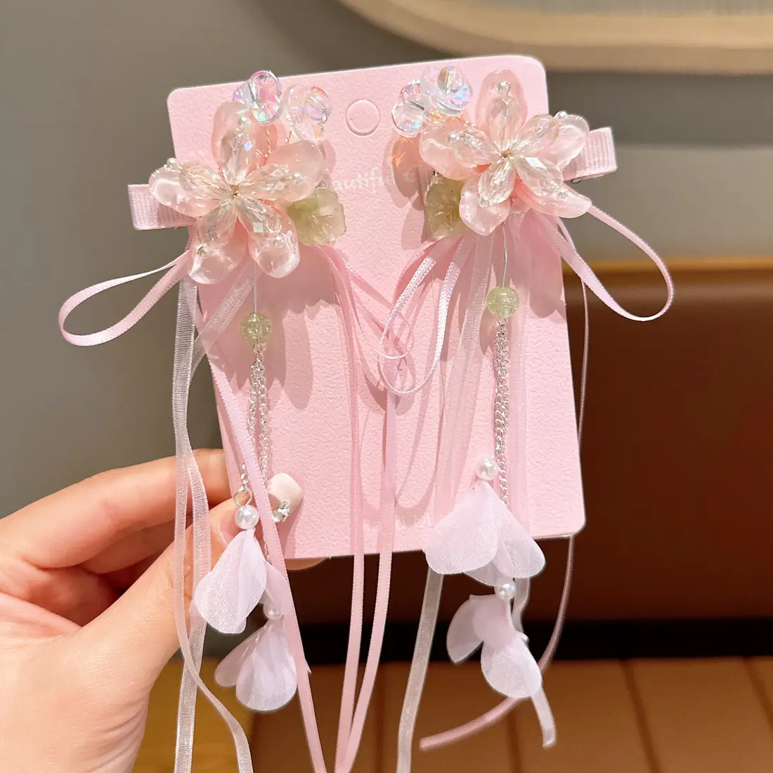 Fairy Hanfu Hairpin with Tassels for Girls