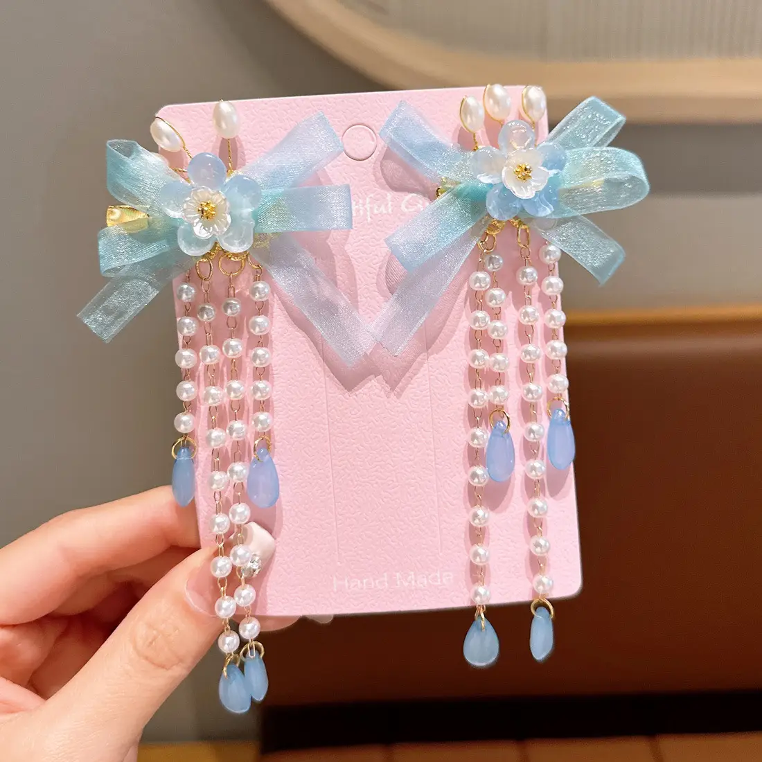 Fairy Hanfu Hairpin with Tassels for Girls