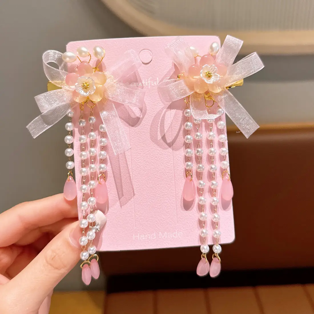 Fairy Hanfu Hairpin with Tassels for Girls