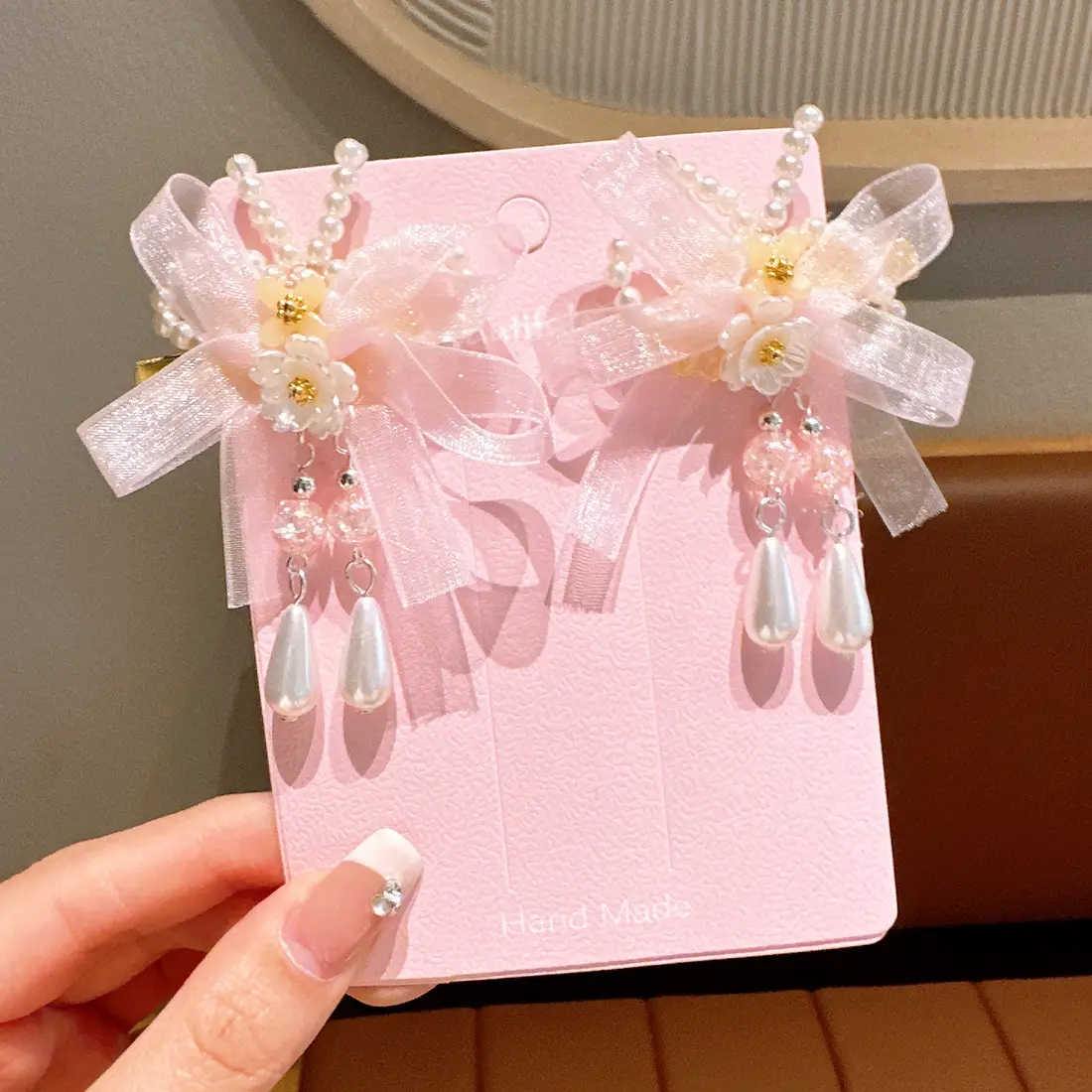 Fairy Hanfu Hairpin with Tassels for Girls