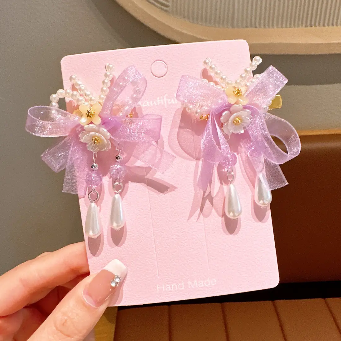 Fairy Hanfu Hairpin with Tassels for Girls
