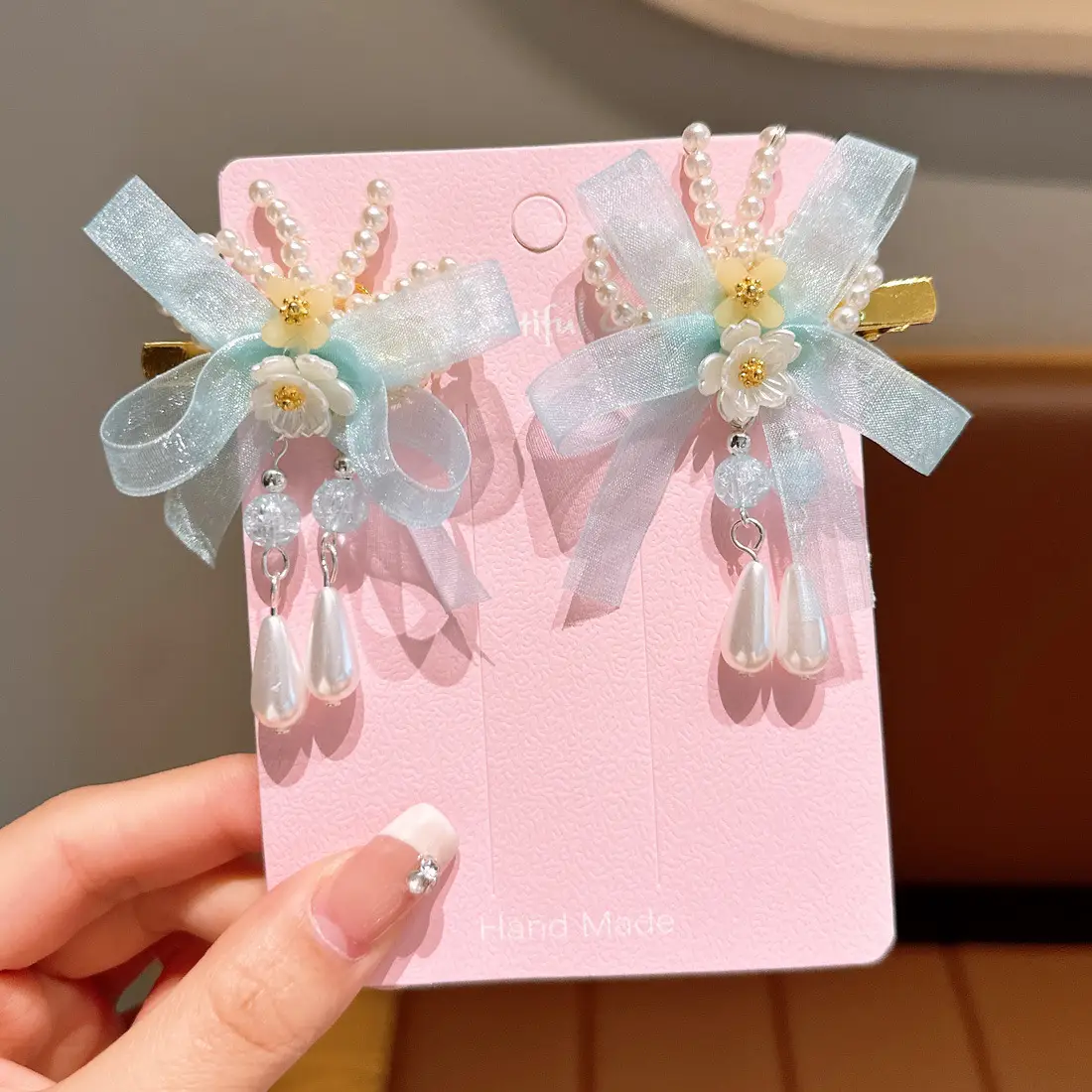 Fairy Hanfu Hairpin with Tassels for Girls