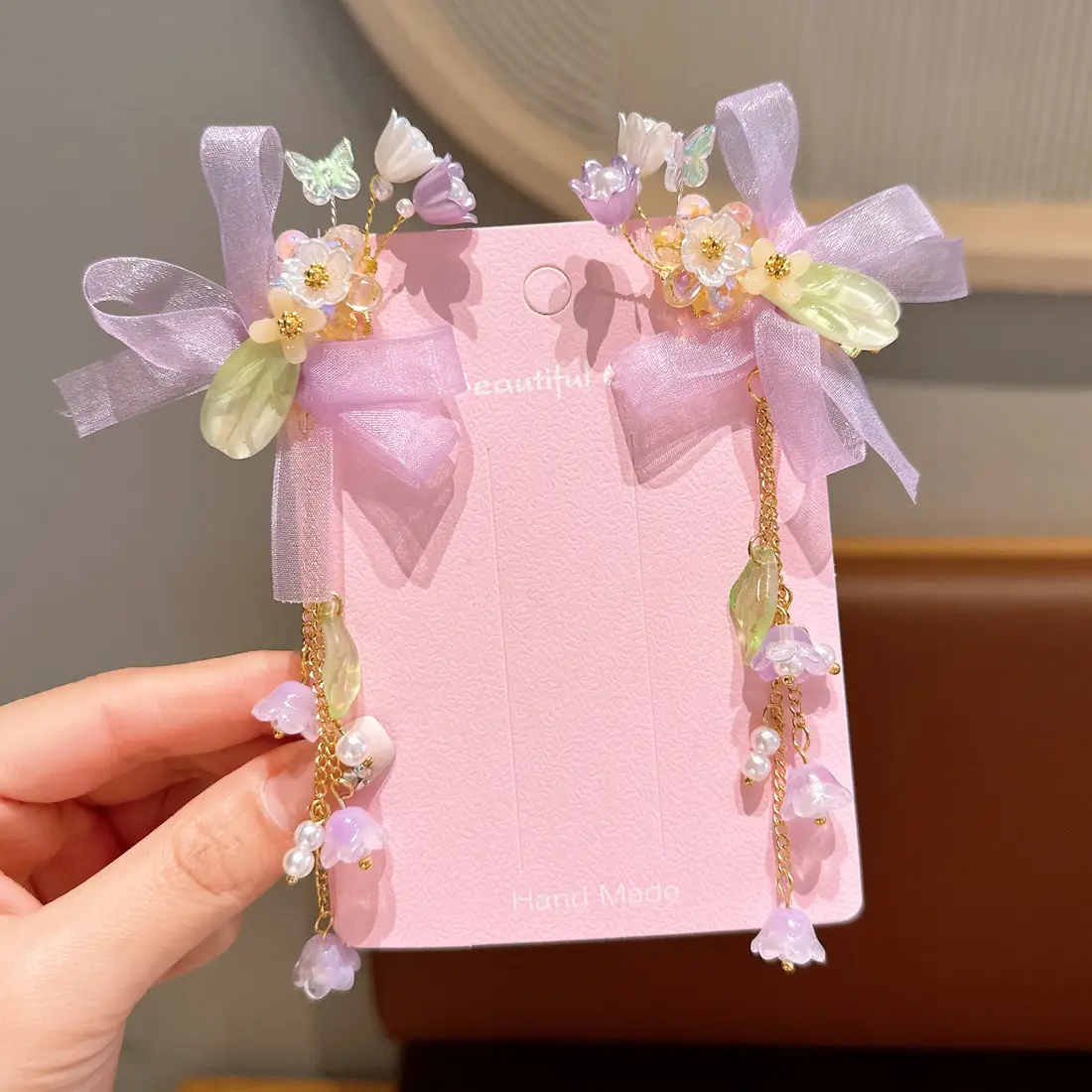 Fairy Hanfu Hairpin with Tassels for Girls