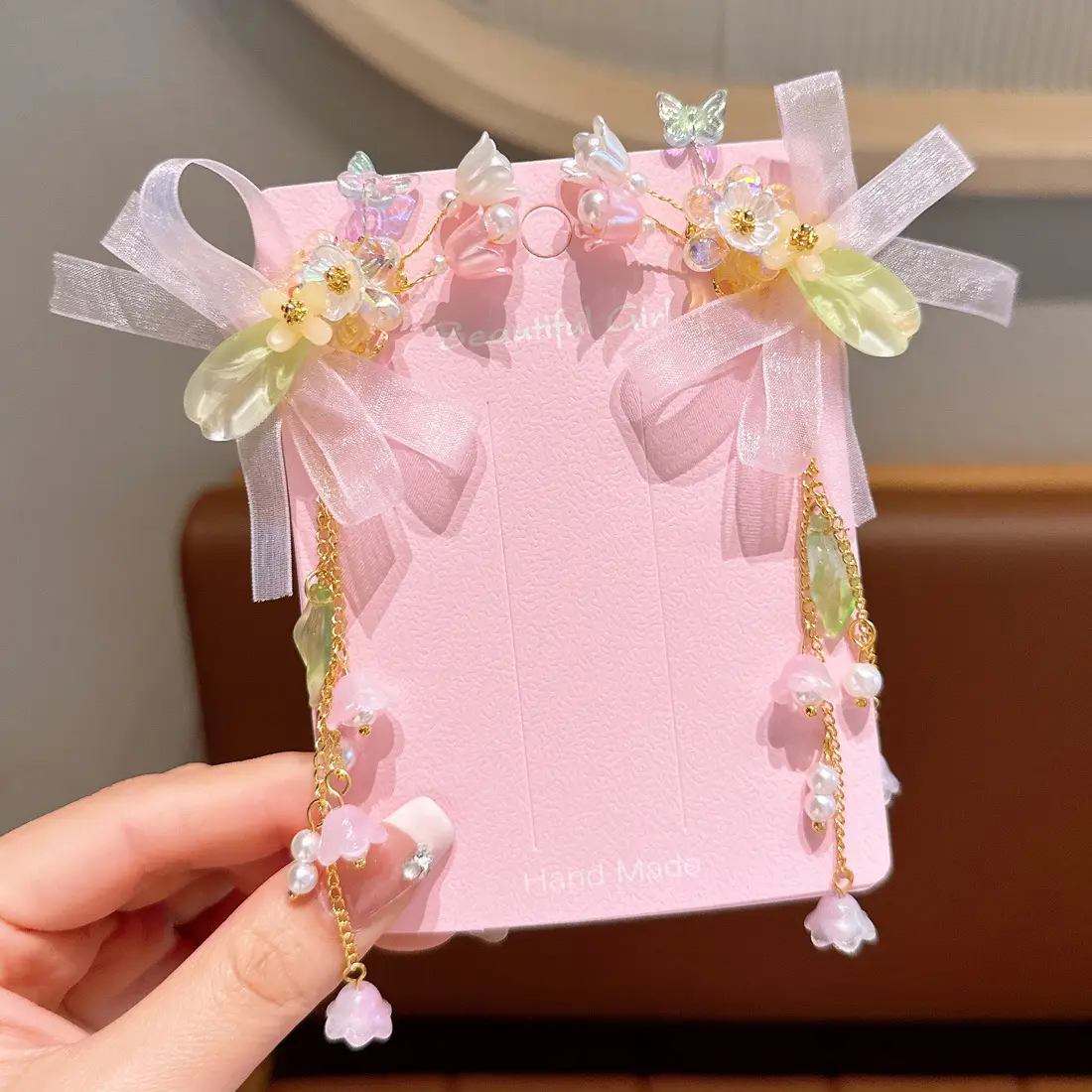 Fairy Hanfu Hairpin with Tassels for Girls
