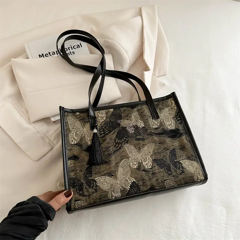 New Chinese Style Embroidered Tote Bag 2024 - Image 2