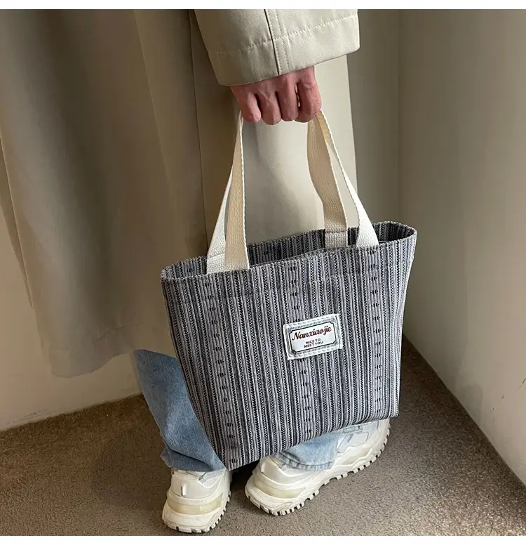 Women's 2024 Textured Shoulder Bag Pink Beige — feature 15