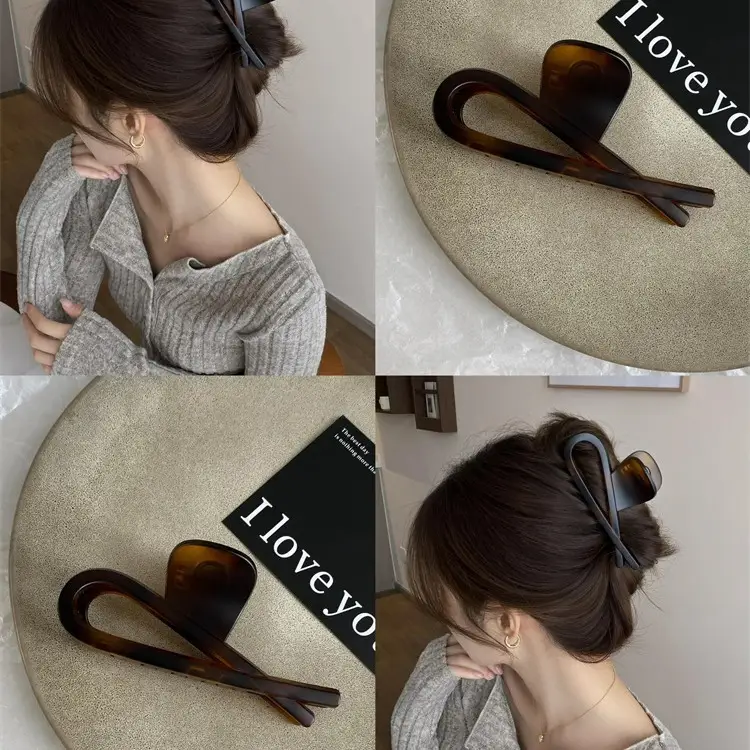 Women's Black Hair Clip 2024 New High Quality - Image 6