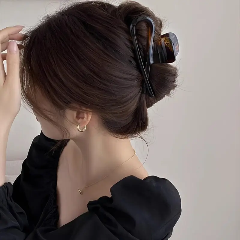 Women's Black Hair Clip 2024 New High Quality — feature 8