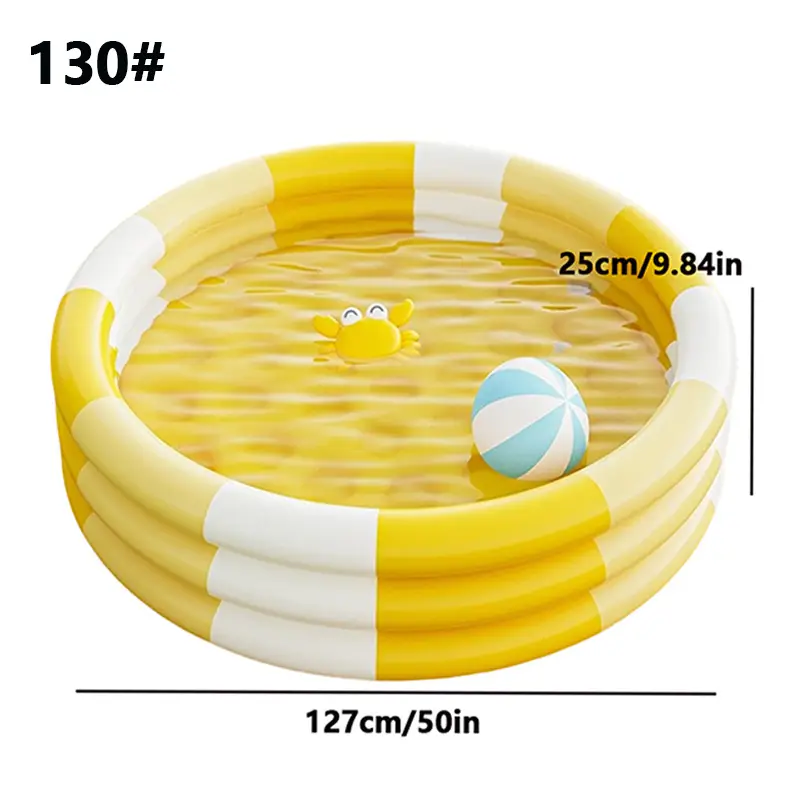 Cross-border children inflatable swimming pool household pool thickened plastic baby swimming pool ocean ball pool