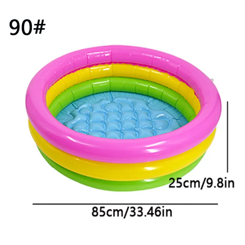 Cross-border children inflatable swimming pool household pool thickened plastic baby swimming pool ocean ball pool