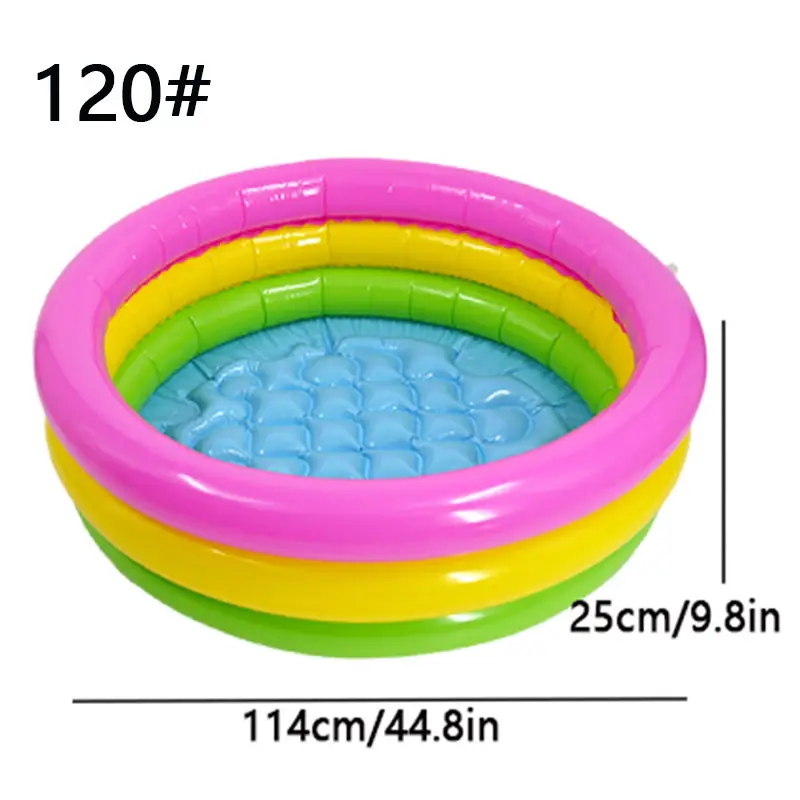 Cross-border children inflatable swimming pool household pool thickened plastic baby swimming pool ocean ball pool