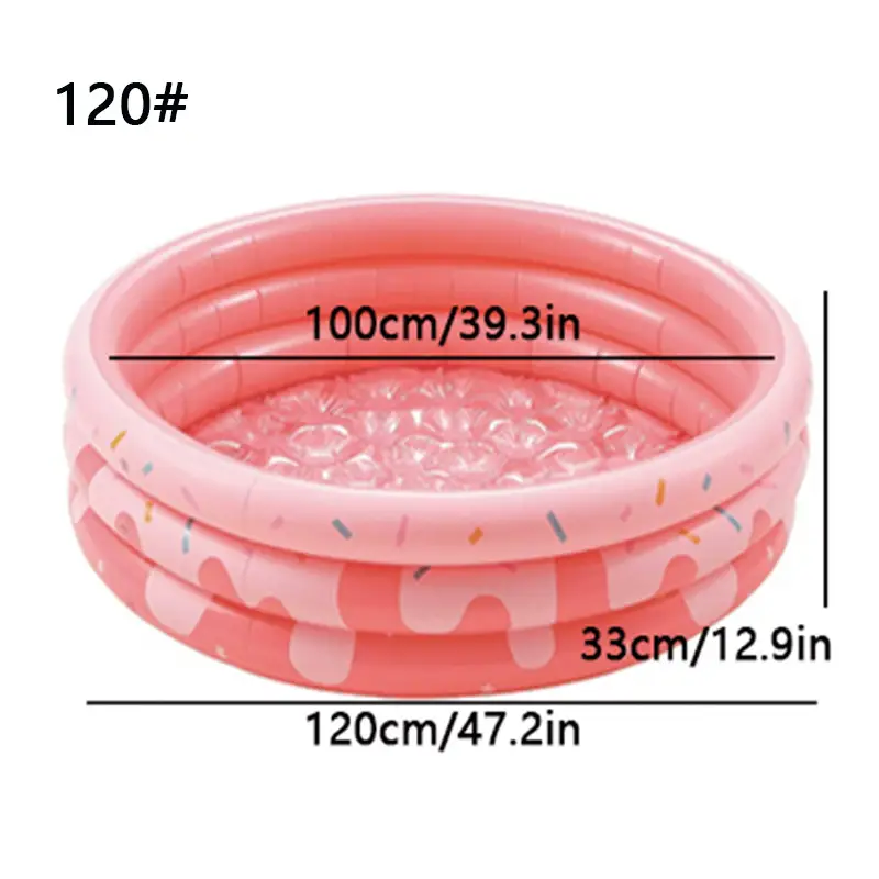 Cross-border children inflatable swimming pool household pool thickened plastic baby swimming pool ocean ball pool