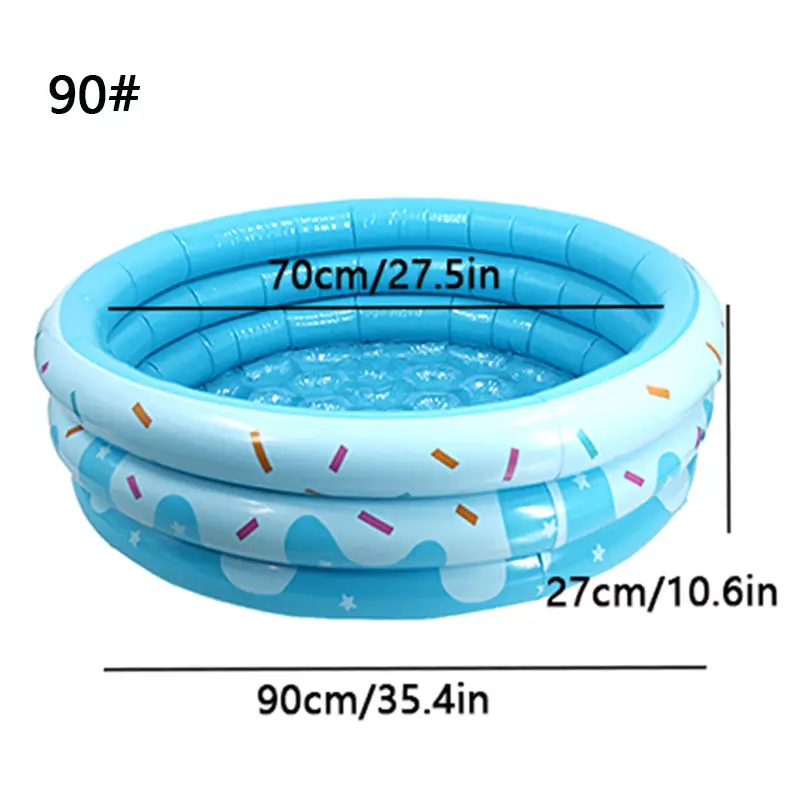 Cross-border children inflatable swimming pool household pool thickened plastic baby swimming pool ocean ball pool