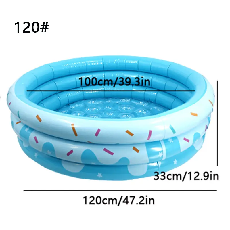Cross-border children inflatable swimming pool household pool thickened plastic baby swimming pool ocean ball pool
