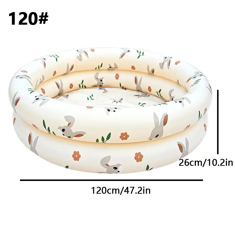 Cross-border children inflatable swimming pool household pool thickened plastic baby swimming pool ocean ball pool